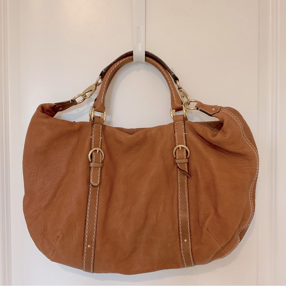 Antonio Melani Bag large genuine leather hobo satchel shoulder bag - Picture 3 of 12
